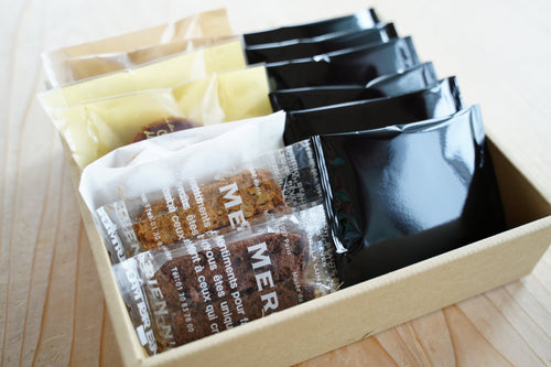 いだきしん焙煎ヤルガッチャフェドリップパック＆結工房の焼き菓子ギフトセット - Andromeda Ethiopia Coffee Online shop