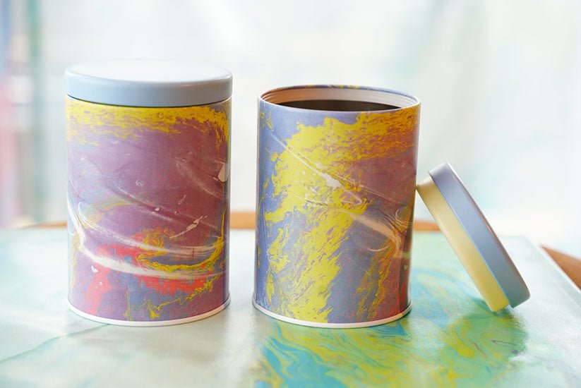 高麗恵子マーブリングキャニスター - Andromeda Ethiopia Coffee Online shop